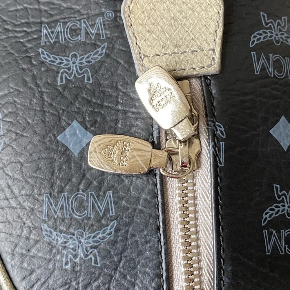 MCM Black and Multicolor Women's Bag